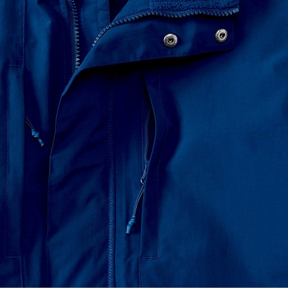 NWT!! Lands’ End Size L Men’s Stadium Parka in Navy Blue💙 - Picture 7 of 10